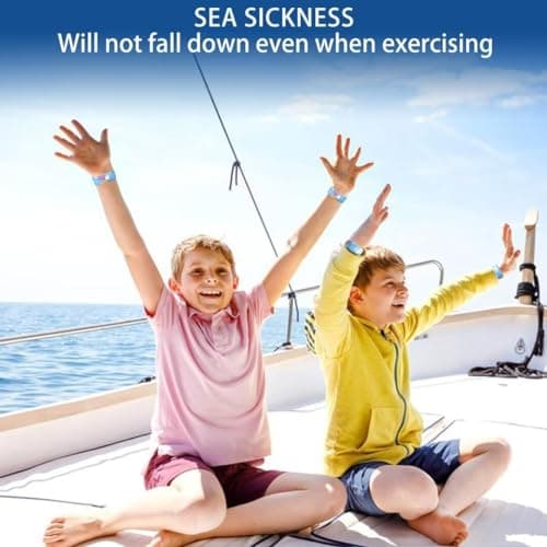 SZSTYYP Travel Sickness Bands for Kids Motion Sickness Bands for Kids Anti-Nausea Wristbands for Car Sea Air Sickness… — view 5