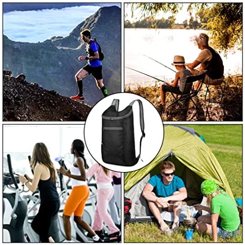 Feibmir 2 Pack 20L Small Foldable Lightweight Packable Backpack — view 6