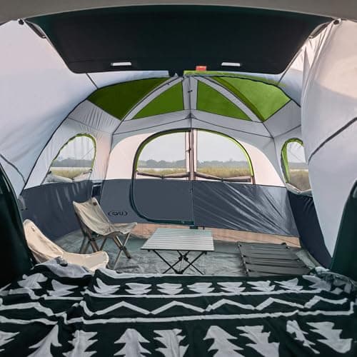 UNP Car Tent for Camping, 6 Man Tent Waterproof Family Tent — view 5