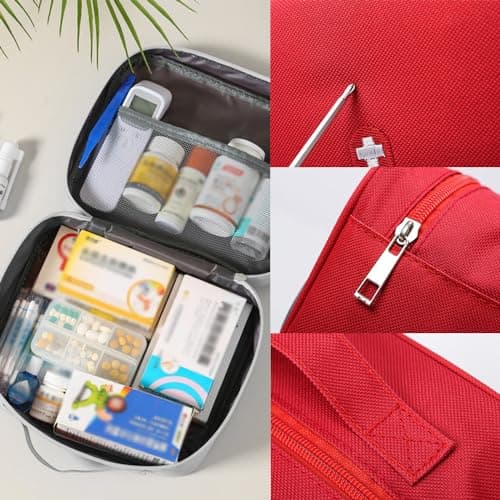 XINGSUI 1 Pcs First Aid Bag Empty,Drug Pack Storage Bag,for Home,Office,etc — view 5