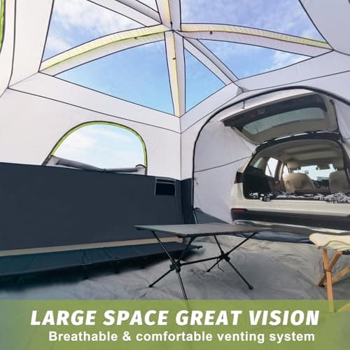 UNP Car Tent for Camping, 6 Man Tent Waterproof Family Tent — view 4