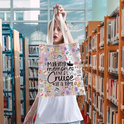 FOTAP Cruise Vacation Shoulder Bag Summer Vacation Gift Beach Life Gift Beach Life Gift Family Vacation Cruise Gifts (MAKING MEMORIES UK) — view 2