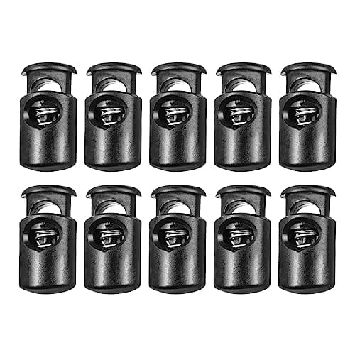 Trimming Shop 10pcs Lightweight Spring Loaded Toggle Cord Locks