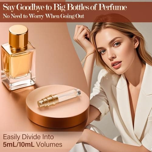 Perfume Refillable Atomizer 10mL Perfume Spray Bottle Leather Material — view 6