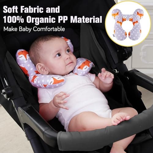 KAKIBLIN Baby Neck Pillow,Upgraded Baby Support Pillow — view 2
