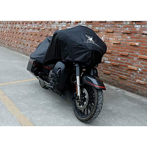 X AUTOHAUX XL Motorcycle Cover Half Cover for Full Dress Touring Cruiser — view 3