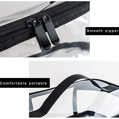Clear Make up Bag, Waterproof Men and Women Travel Toiletry Bag — view 5