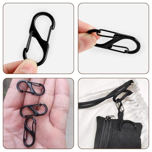 BAOWUABJ 10Pcs Anti Theft Zipper Clips for Backpacks Luggage — view 5