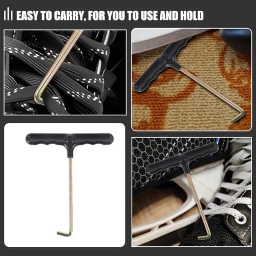 VICASKY Trampoline with Iron Plastic and Installation Material Sturdy 4pcs Portable Spring Hook Tool for Easy Multi-functional Spring Puller Suitable for Outdoor — view 4