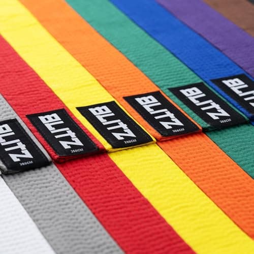 Blitz Plain Coloured Belt - Orange - 320cm — view 3