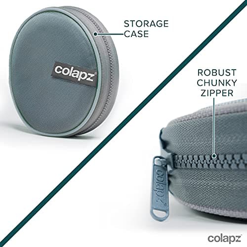 Colapz Collapsible Dog Bowls with Travel Case 2 Pack — view 3