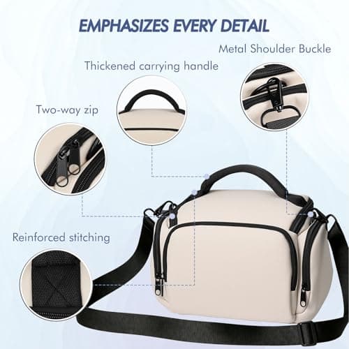 Winning Camera Bag for Photographers, Waterproof Shockproof DSLR Case — view 6