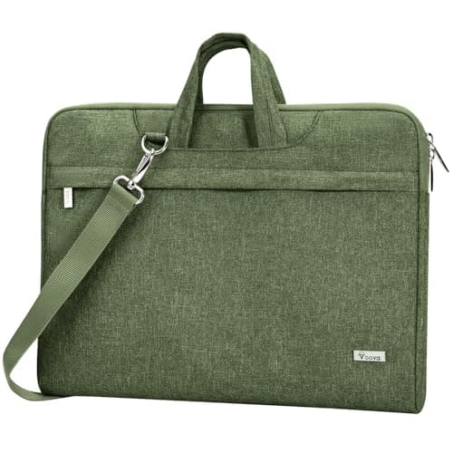 Voova 15-15.6 inch Laptop Shoulder Bag MacBook Sleeve, Computer Bags