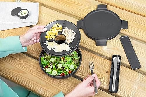 Brabantia Make & Take Cutlery Set with Case, Dark Grey — view 6