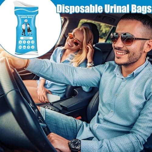Travel Pee Bags Spill-Proof Unisex Hygienic Vomit Poop — view 2