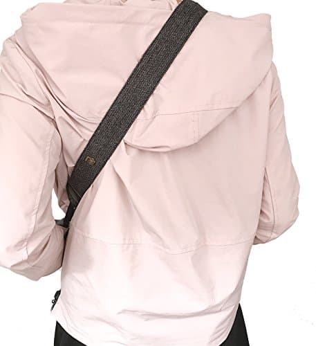 Bestele Camera Shoulder Neck Belt Strap, Soft Vintage Print Camera Straps for Women Men for DSLR/SLR/Nikon/Canon/Sony/Lumix/Fujifilm/Rico/Samsung/Pentax/Olympus etc.(Soft Black) — view 5