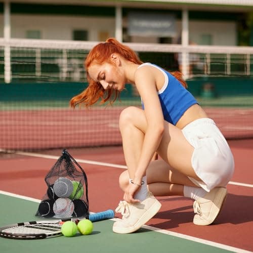 LIQWEI 10 Pcs Nylon Mesh Drawstring Bags, Delicates Laundry Bag, 8x12 Inch — view 4