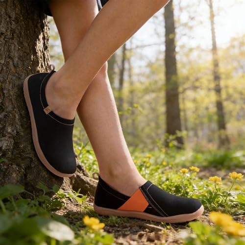 GOKIA Women's Galsang E3650 Walking Travel Shoes, Black, 8 UK — view 3