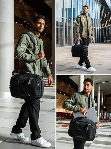 ALPAKA Bravo Brief Multifunctional Urban Briefcase Messenger Bag, Black — view 2