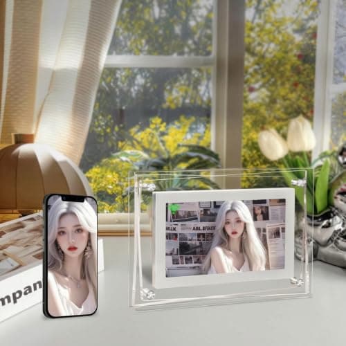 lopituwe Wifi Digital Photo Frame App Controlled Smart Display — view 3