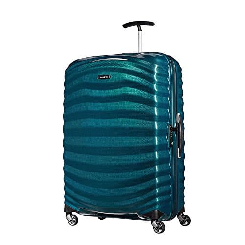 Samsonite Lite-Shock - Spinner L Suitcase, 75 cm, 98.5 L, Blue (Petrol Blue)