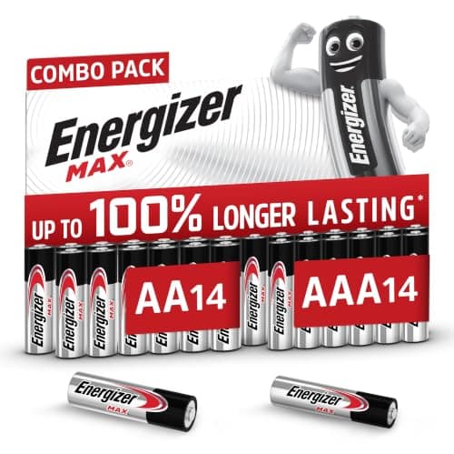 Energizer Max - AA + AAA Batteries (28 Combo Pack) Double A and Triple A