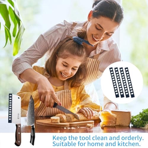 Knife Sheath - 20-Pack Black Blade Protectors, Durable Plastic, Knife Blade Cover for Chef, Utility, and Steak Knives, Portable, Ideal for Daily Use and Outdoor Activities — view 5