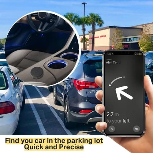 [4 Pack] IP68 Waterproof AirTag Case | Holder with Ultra Adhesive Sticker | AirTag Sticker Mount for Bike Remote Drone Car Luggage Hidden - Black — view 5