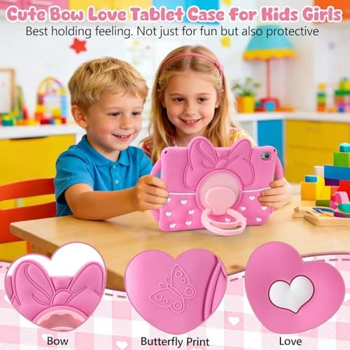 Aolcev for iPad A16 Case/iPad 10th Generation Case for Kids Girls — view 6
