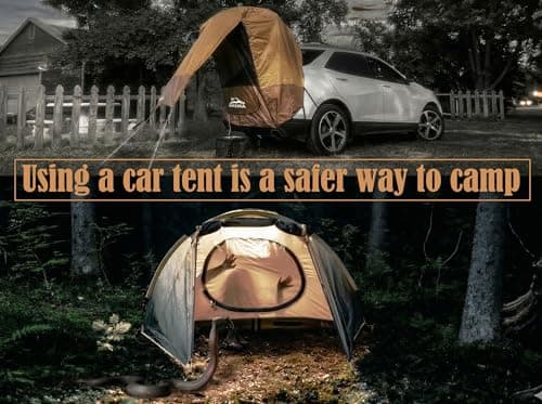 HASIKA SUV Tailgate Tent, 2-Person Car Camping Awning — view 6
