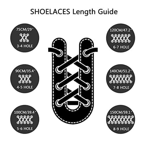 Heavy Duty Round Work Boot Laces - Strong Laces for Walking, Hiking, Steel Toe Cap, Safety & Hunting Boots - Mens & Womens Thick Replacement Shoelaces, 1 Pair, Black/Brown, 120CM — view 6