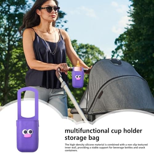 Walker Cup Holder Spill-Proof Non-Slip Portable Beverage Phone Key — view 4