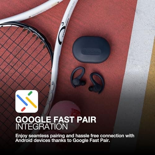 JLab Go Air Sport+ Running Headphones - Bluetooth Earbuds, Coral — view 6