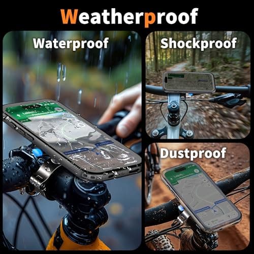 Cozycase 1S Lock/Unlock Waterproof Bike Phone Holder For iPhone 13 — view 5
