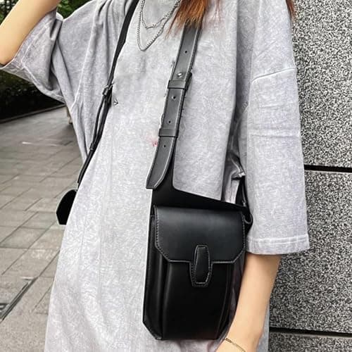 Tktouci Armpit Bag - Men Underarm Vest Bag Anti Theft - Wearable Phone Pouch Adjustable Strap for Small Change Keys Earphones Sunglasses Travel Commuting — view 2