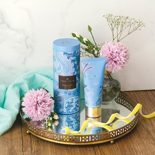Sara Miller London Hand Cream 100ml in Reusable Blue Tin — view 4