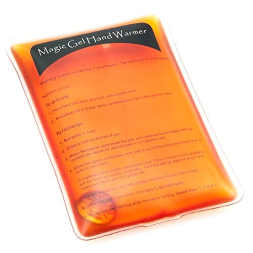 2 Pack Reusable Instant Hand Warmer Heat Pack Hot Gel Handwarmer Pack Click for Instant Warm Heat Anytime Perfect for Pockets Travel Camping Hiking Outdoor Activities — view 2