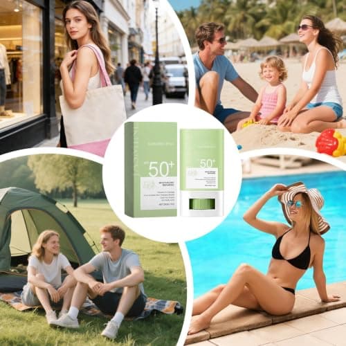 Face Sunscreen Stick SPF 50+ Broad Spectrum Hydrating Refreshing Non-greasy — view 5