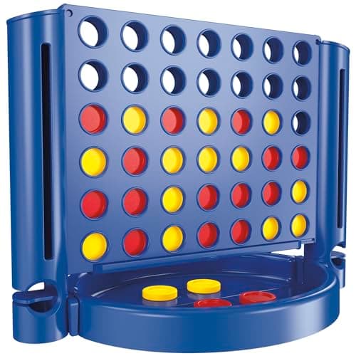 Hasbro Gaming Connect 4 Travel Board Game, Travel Games for Kids, 2 Player Portable Strategy Fun, Grab and Go, Ages 6+ — view 2