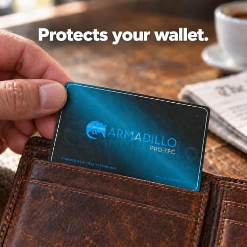 RFID Blocking Card 2 Pack, Anti Theft Credit/Debit Card Wallet Protector — view 5