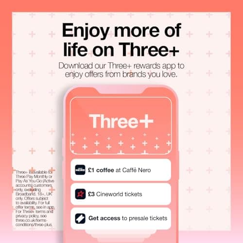 Three PAYG Mobile Broadband SIM, Pre-loaded with 120GB of Data that Lasts up to 12 Months — view 6