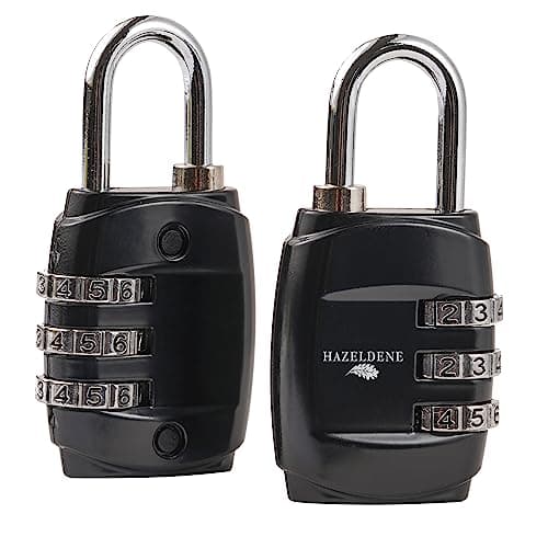 Travel Padlocks with Combination Locks for Luggage and suitcases