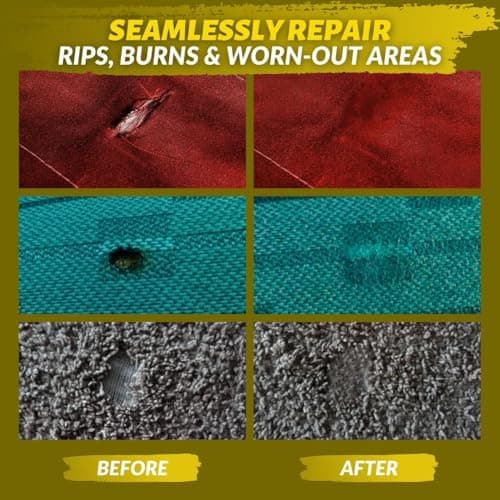 Coconix Carpet & Fabric Repair Kit for Upholstery, Car Seats, Burns & Holes — view 3
