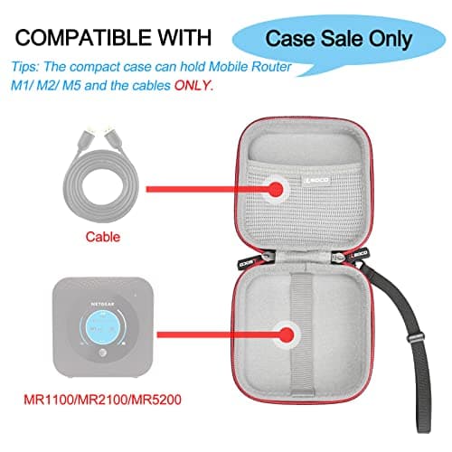 Hard Case for NETGEAR Nighthawk M7 Pro/M6/M1/M2/M3/M5 Mobile Hotspot Router — view 3