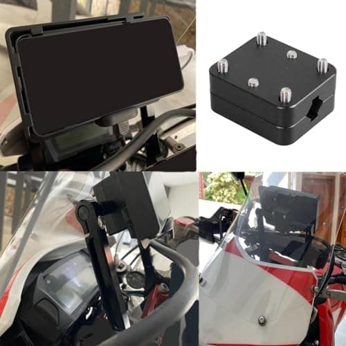 Motorcycle Gps Bracket | GPS Navigation Bracket 12-16mm Motorcycle Mount Holder - Rustproof GPS Bracket Easy Installation Anti-Vibration Motorcycle Accessories for Motorcycle — view 6