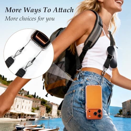 GMETINK Multifunctional Phone Lanyard, Cell Phone Universal Neck Strap — view 6