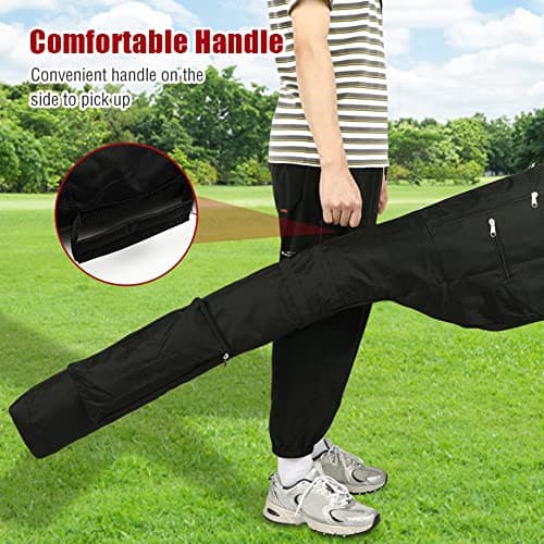Number-one Golf Club Bag, Portable Foldable Golf Club Travel Bag for 8-10 Golf Clubs, Waterproof Mini Carry Golf Bags for Women, Men — view 5