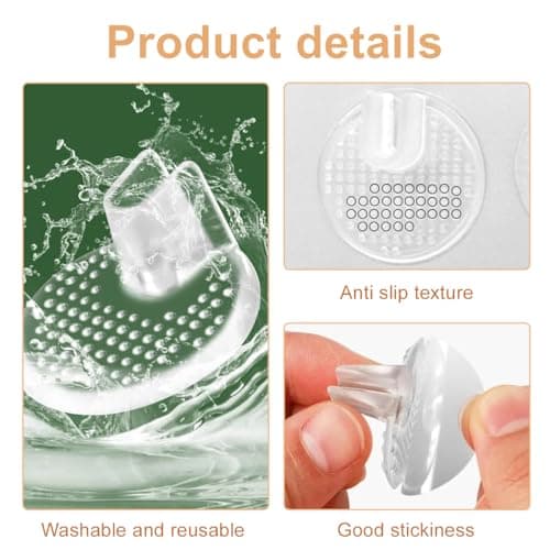 Silicone Thong Sandal Toe Protectors | 1 Pair Soft Flip Flop Gel Cushions Pad | Gel Toe Guards Cushions for Men and Women | Anti-Wear Comfort & Foot Protection Solution (2) — view 3