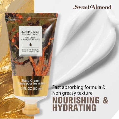 Hand Cream Gifts Set for Women Birthday 4PCS Almond Spa Gifts Hand Lotion — view 4