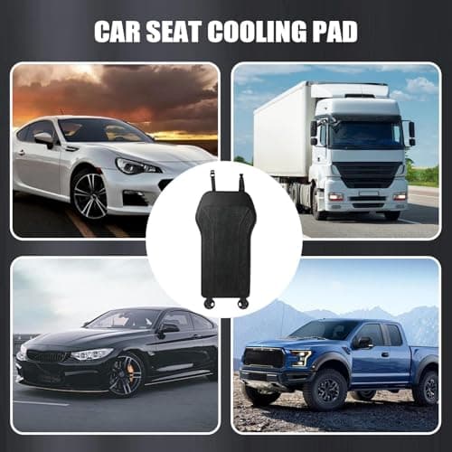 Car Seat Cooler Leather Comfortable Breathable Ventilated Cushion — view 6